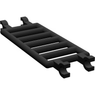 Lego žebřík 7x3 se čtyřmi svorkami, černá (6177562)